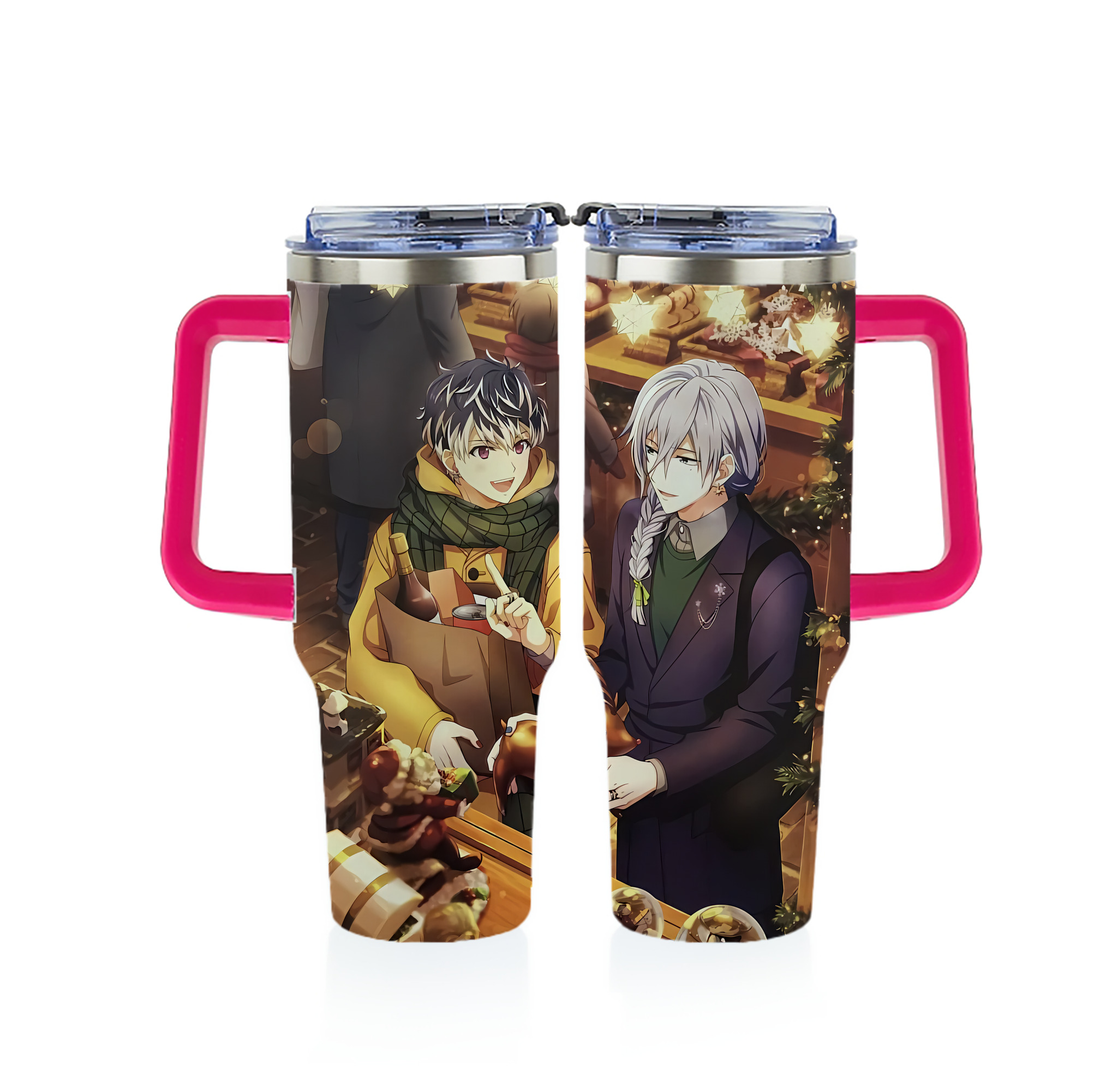 （画像用） 刀剣乱舞 Touken Ranbu 1200ｍLフルプリント車用タンブラー